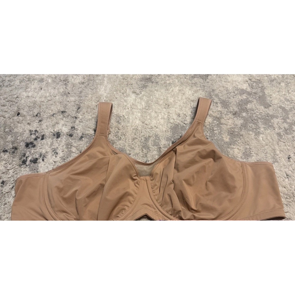 HSIA Beige Unlined Bra Underwire Womens Sz 48D NWOT